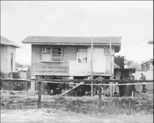  ??  ?? The house where Colin Anthony King and the suspect lived.