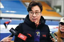  ?? RIA NOVOSTI YU CHANGJUN / FOR CHINA DAILY AND ?? Former South Korean team members Kim Sun-tae (above) and Viktor Ahn Hyun-soo, a six-time Olympic gold medalist, are helping China’s quest for glory at Beijing 2022.