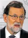  ??  ?? Neue Eskalation: Regierungs­chef Mariano Rajoy