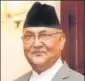  ??  ?? KP Sharma Oli ■