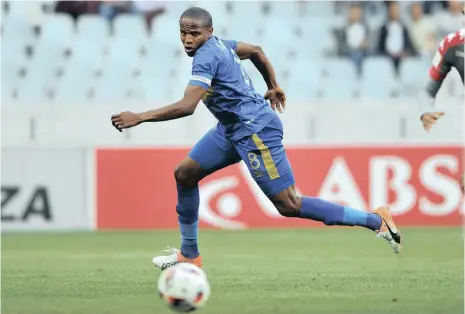  ?? Picture: LUIGI BENNETT, BACKPAGEPI­X ?? STAYING PUT: Lebogang Manyama’s contract extension at Cape Town City is an indication that the club are intent to keep their best players and challenge for more honours.