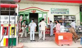  ?? FACEBOOK ?? The owners of the seven petrol stations have been fined and told to sign contracts ensuring that their prices are consistent with national mandates.