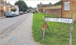  ??  ?? A boy was stabbed in Oak Tree Road, Ashford, on Friday night