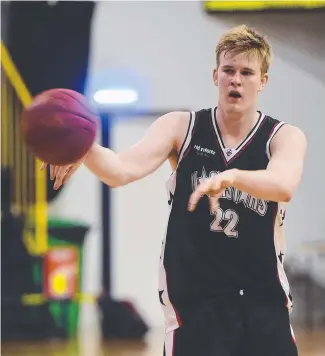  ?? MAIN MAN: Harry Froling will be a key starter for the Townsville Heat in the QBL. ??