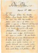  ??  ?? The Pokopoko letter complete with hand-drawn letterhead. Author: Winiata Te Whaaro, February 1883.