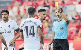  ?? FOTO: TAR ?? Cordero Vega El cántabro debutará en Primera en el Athletic-Leganés del próximo lunes