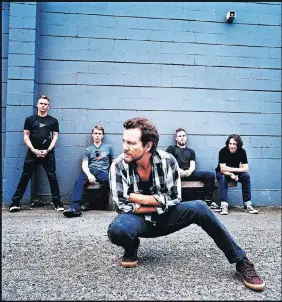  ?? [PHOTO PROVIDED] ?? Pearl Jam.