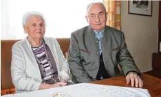  ?? Foto: Gerlinde Drexler ?? Thomas Goldstein feiert heute seinen 90. Geburtstag. Mit seiner Frau Adelheid ist er seit 64 Jahren verheirate­t.