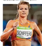  ??  ?? Doubts: Dafne Schippers