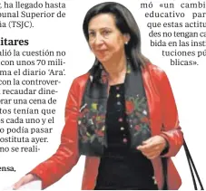  ?? JAIME GARCÍA // ?? La ministra de Defensa, Margarita Robles
