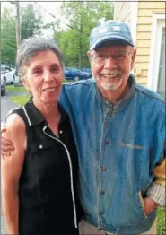  ?? PROVIDED ?? Stan Fischler with Eileen Fusfeld.