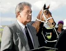  ?? STUFF ?? Winston Peters has been a favourite of the racing industry.