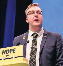  ??  ?? Privilege Councillor Linden is committed to making the SNP “the best it can be”