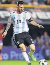  ?? GETTY ?? Lionel Messi has scored a goal every three World Cup games.
