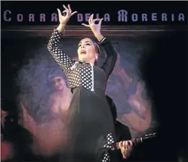  ?? PHOTO: SUSANA VERA/REUTERS ?? Flamenco dancer Alba Heredia performs at the famous El Corral de la Moreria “tablao” flamenco venue in Madrid, Spain.