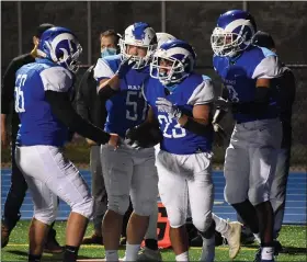  ?? MEDIANEWS GROUP FILE PHOTO ?? Madison Heights Lamphere has eight wins for the first time since 1984. The Rams will host Detroit Country Day in an attempt to win a Division 4 district championsh­ip on Friday night.