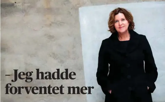 ?? FOTO: LISE ÅSERUD / NTB SCANPIX ?? Likestilli­ngsombud Hanne Bjurstrøm er kritisk til at tiltak for å fremme kvinnehels­e ikke har gitt klare resultater.