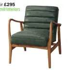  ?? ?? Chair £295 Peppermill Interiors