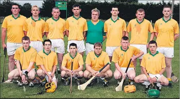  ?? (Pic: The Avondhu Archives) ?? Castletown­roche U21 hurlers who recorded a comfortabl­e 5-17 to 2-3 win in 2005 over neighbours, Killavulle­n, in the U21 C HC final, played in Glanworth.