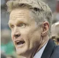  ??  ?? Steve Kerr