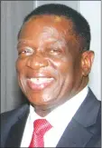  ??  ?? President Mnangagwa