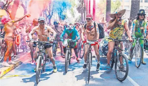  ??  ?? La manifestac­ión de ciclistas también se realizó en otras ciudades como Guadalajar­a, Morelia, Puebla, Aguascalie­ntes, y otros países.