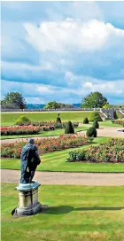  ??  ?? The Sussexes, left, will not have to venture far from the Windsor estate, above, for ‘me time’, including date night at Heston Blumenthal’s Fat Duck, right