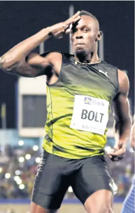  ??  ?? U Londonu se oprašta Usain Bolt, najveći trkač svih vremena