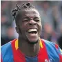  ??  ?? IN DEMAND Zaha has four years left on his contract