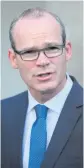  ??  ?? Tanaiste Simon Coveney