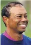  ??  ?? Tiger Woods