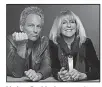  ??  ?? Lindsey Buckingham and Christine McVie