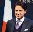  ?? Foto: dpa ?? Giuseppe Conte: Überraschu­ngskandida­t als neuer Ministerpr­äsident?