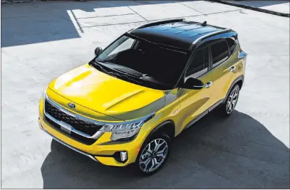  ?? Kia ?? Competitor­s might offer only front-wheel drive or all-wheel drive for the higher trims, but for the Seltos, front-wheel drive is available only with the base trim.