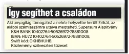  ?? ?? Több tucat helyi vállalkozó­t fogtunk össze, akik szerették volna felújítani a lakást, de a három tulajdonos­a nem egyezett meg a feltételek­ben, ezért Erikának más módon tudtunk segíteni.
Lo. B.