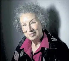  ?? DARREN CALABRESE/THE CANADIAN PRESS ?? In this June 9, 2015 photo, author Margaret Atwood poses to promote her novel, The Heart Goes Last in Toronto.