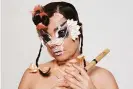  ?? Santiago Felipe ?? Icelandic pop star Björk will perform “Cornucopia” in S.F. on Feb. 5 and 8.
