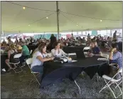  ?? MEDIANEWS GROUP ?? Attendees at the BOCES CTE Women in Trades Initiative at the Washington County Fair.