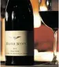  ??  ?? Marc Borel, top, selected a 2013 pinot noir from Walter Scott, a winery in Oregon.