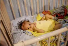  ?? The New York Times ?? A child at the Casa Jackson Hospital for Malnourish­ed Children in Antigua, Guatemala.