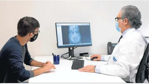  ?? M. G. ?? La unidad de próstata es una de las que integran la especialid­ad de Urología del nuevo hospital, dirigida por el doctor Jaime Bachiller.