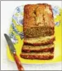  ?? PHOTO COURTESY OF AURORA SATLER ?? Try this healthy banana zucchini bread for breakfast or snack.