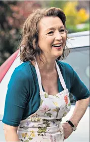  ??  ?? Many happy returns: Lesley Manville as Cathy