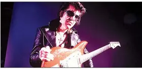  ??  ?? Link Wray, who may have invented the power chord, is one of the artists featured in Rumble: The Indians Who Rocked the World.