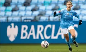  ?? Photograph: Tim Williams/Action Plus/Shuttersto­ck ?? Abby Dahlkemper made her WSL debut in Sunday’s win over West Ham and looks to have settled in quickly to life in England.