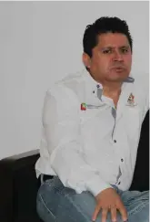  ??  ?? Carlos Muñiz, titular de Sedagroh.