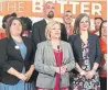  ?? KRISTIN RUSHOWY/TORONTO STAR ?? NDP Leader Andrea Horwath called ETFO’s endorsemen­t an “incredible moment.”