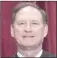  ??  ?? Samuel A. Alito Jr., 68; nominated by George W. Bush in 2006.