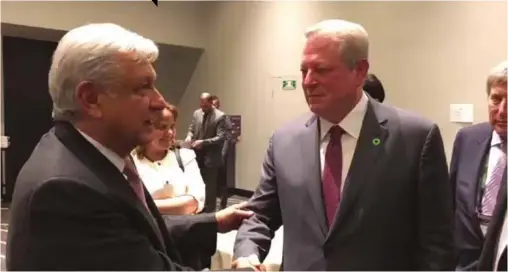  ?? /CORTESÍA ?? López Obrador anunció que también revisará los contratos derivados de la reforma energética