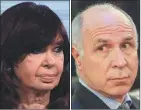  ?? ?? Entre Alberto F, CFK y Lorenzetti.